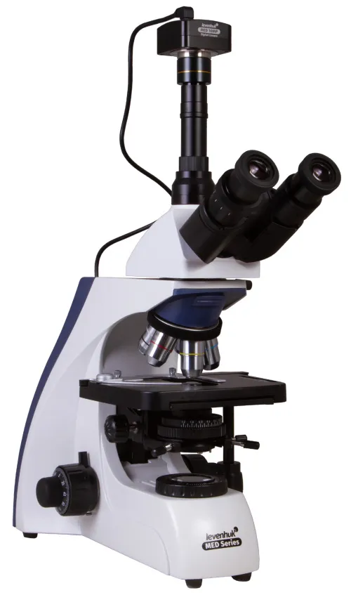 photo Levenhuk MED D30T Digital Trinocular Microscope,  4