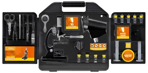photo Bresser National Geographic 300–1200x Microscope (incl. hard case),  2