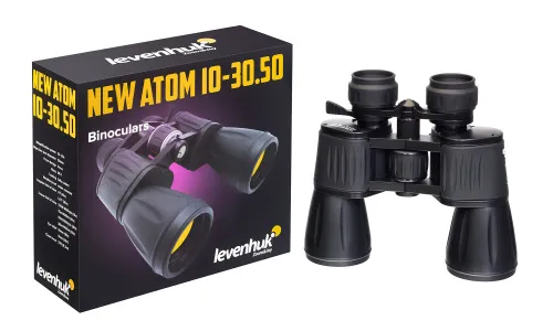 photograph Levenhuk New Atom 10–30x50 Binoculars,  5