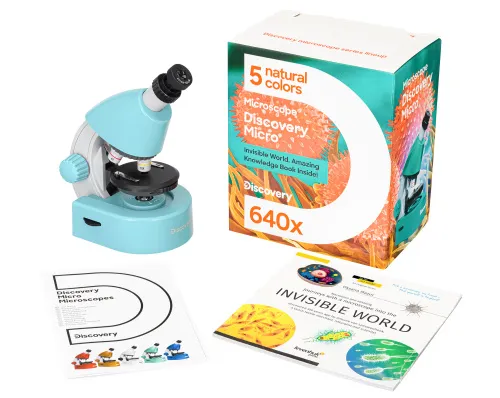 picture Levenhuk Discovery Micro Microscope with book,  4