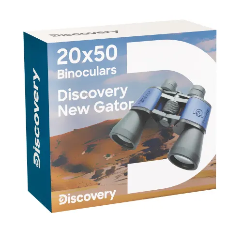 photograph Levenhuk Discovery New Gator 20x50 Binoculars,  13