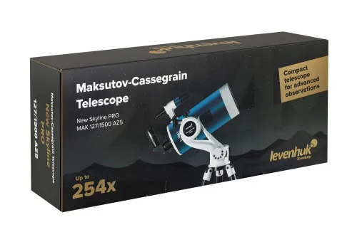 picture Levenhuk New Skyline PRO MAK 127/1500 AZ5 Telescope,  14