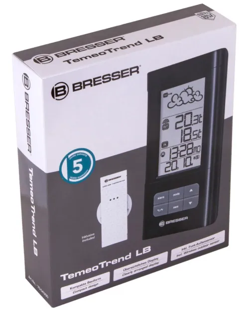 photo Bresser TemeoTrend LB RC Weather Station,  10