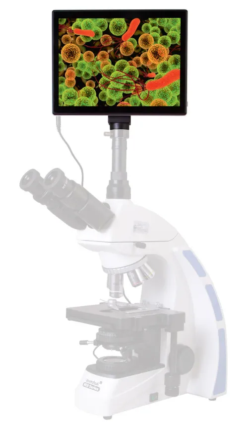 picture Levenhuk MED 5M Microscope Digital Camera with 9.4" LCD Screen,  7