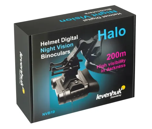 image Levenhuk Halo NVB10 Helmet Digital Night Vision Binoculars,  18