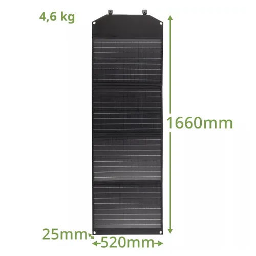 image Bresser Mobile Solar Charger 120 Watt with USB,  5