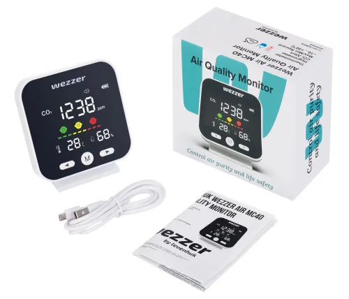 photograph Levenhuk Wezzer Air MC40 Air Quality Monitor,  2