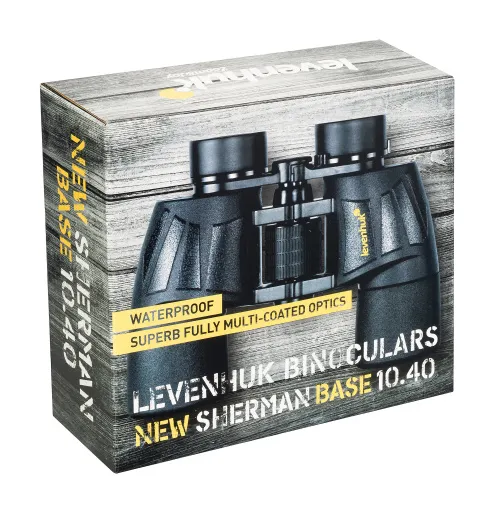 photo Levenhuk New Sherman BASE 10x40 Binoculars,  13