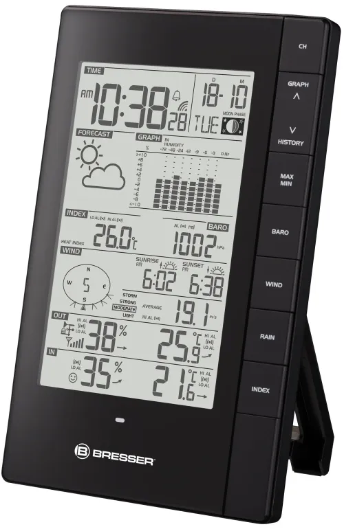 photograph Bresser PC Weather Station with 5-in-1 Outdoor Sensor,  2