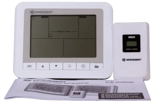 photograph Bresser TemeoTrend WF Weather Station, white,  2