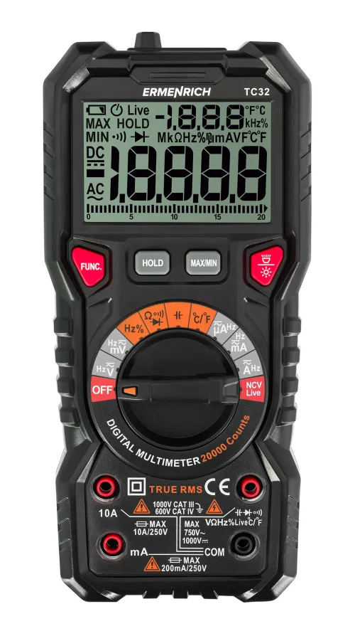 image Ermenrich Zing TC32 Digital Multimeter,  3