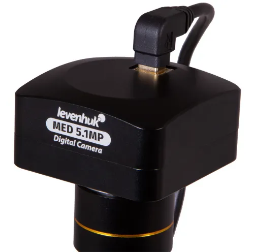 photograph Levenhuk MED D20T Digital Trinocular Microscope,  10