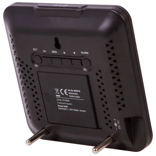 photo Bresser National Geographic VA Weather Station with Color Display and 3 Sensors,  7