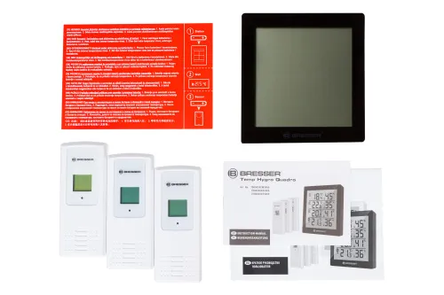 photo Bresser Temeo Hygro Quadro Weather Station,  2