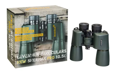 photo Levenhuk New Sherman PRO 10x50 Binoculars,  5