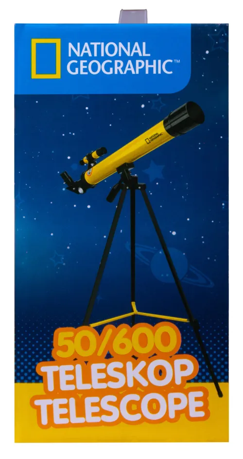 picture Bresser National Geographic 50/600 AZ Telescope with Mount,  12