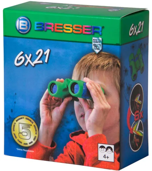 image Bresser Junior 6x21 Binoculars for children,  6
