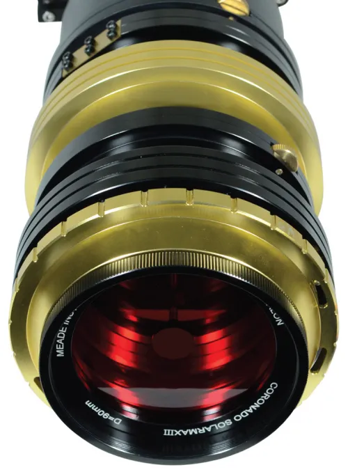 photo Coronado SolarMax III 90mm Double Stack Solar Telescope with RichView System and BF15,  8