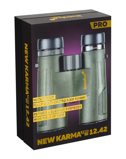 photo Levenhuk New Karma PRO ED 12x42 Binoculars,  13