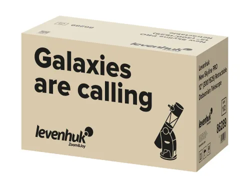 photograph Levenhuk New Skyline PRO 12" (300/1525) Retractable Dobsonian Telescope,  16