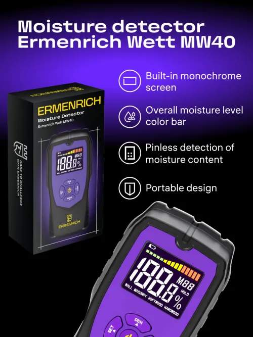 photograph Ermenrich Wett MW40 Moisture Detector,  7