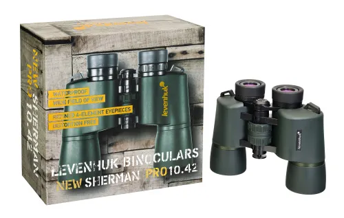 image Levenhuk New Sherman PRO 10x42 Binoculars,  5