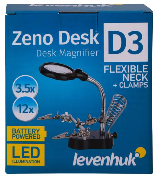 picture Levenhuk Zeno Desk D3 Magnifier,  2