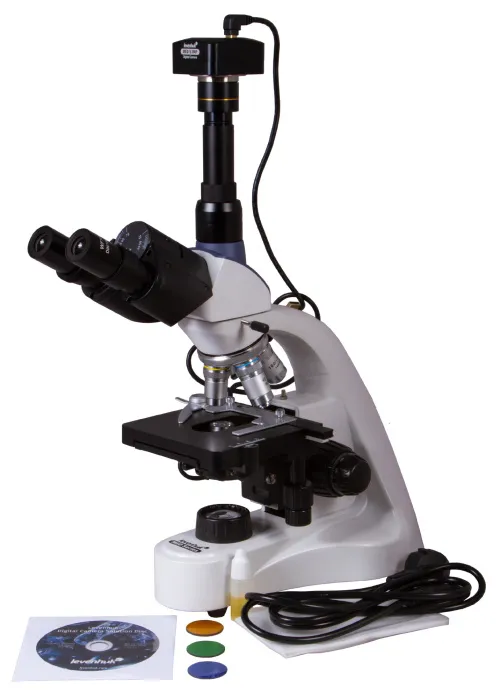 image Levenhuk MED D10T Digital Trinocular Microscope,  2