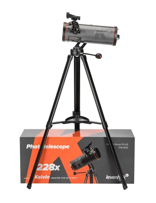 photograph Levenhuk Kelvin Nova PLUS 114/500 Phototelescope,  2
