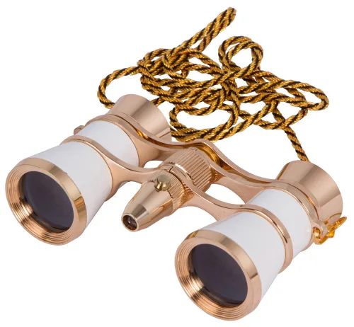 image Levenhuk Broadway 325F Opera Glasses (with LED light and chain),  4