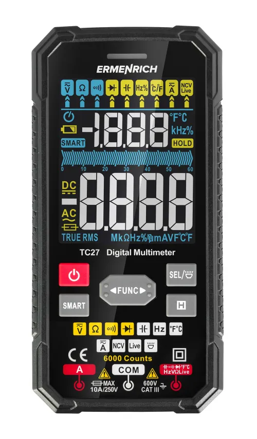 image Ermenrich Zing TC27 Digital Multimeter,  4