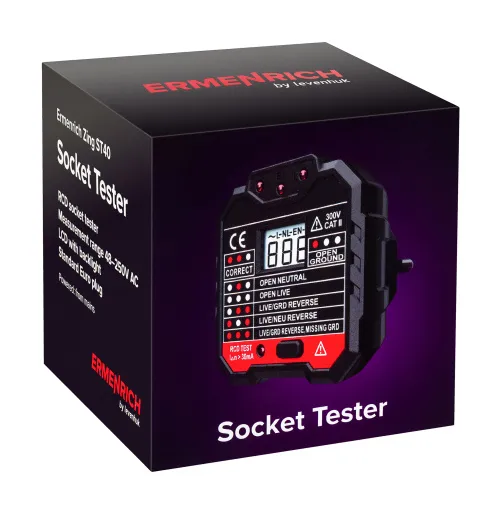 image Ermenrich Zing ST40 Socket Tester,  5