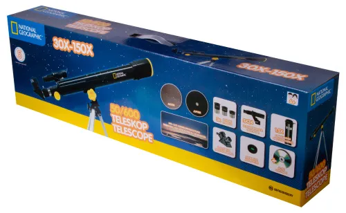 photograph Bresser National Geographic 50/600 AZ Telescope,  10