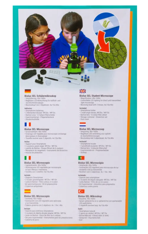 picture Bresser Junior Biolux SEL 40–1600x Microscope,  21