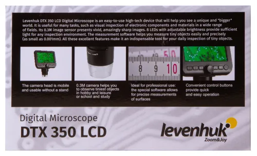 photograph Levenhuk DTX 350 LCD Digital Microscope,  20