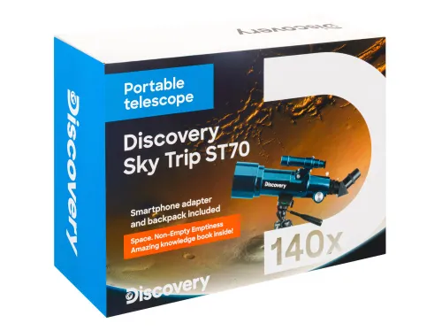 photo Levenhuk Discovery Sky Trip ST70 Telescope with book,  16