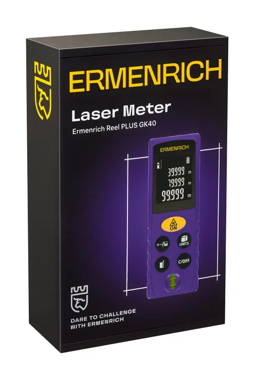 photograph Ermenrich Reel PLUS GK40 Laser Meter,  7