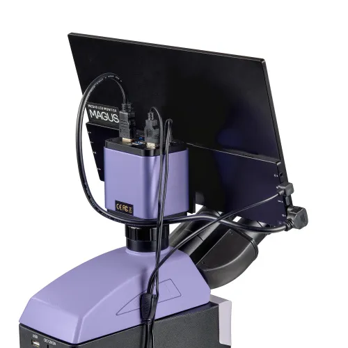 photograph MAGUS Lum D460L LCD Fluorescence Digital Microscope,  23