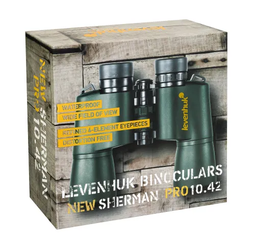 image Levenhuk New Sherman PRO 10x42 Binoculars,  13