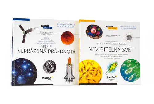 photograph Space. Microworld. Knowledge Book 2 vol. Hardcover,  2