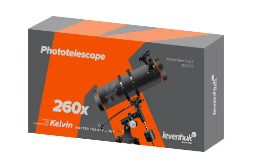photo Levenhuk Kelvin Nova PLUS 130/650 Phototelescope,  7