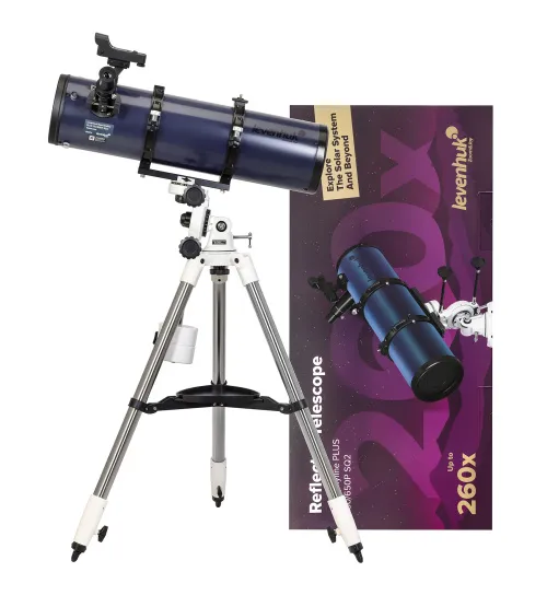 picture Levenhuk New Skyline PLUS 130/650P SQ2 Telescope,  2