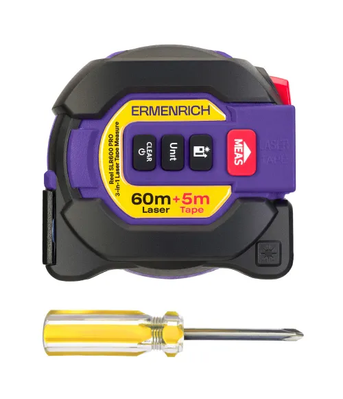 image Ermenrich Reel SLR600 PRO 3-in-1 Laser Tape Measure,  7