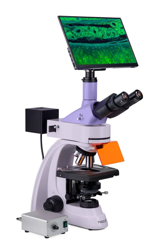 image MAGUS Lum D400L LCD Fluorescence Digital Microscope,  4