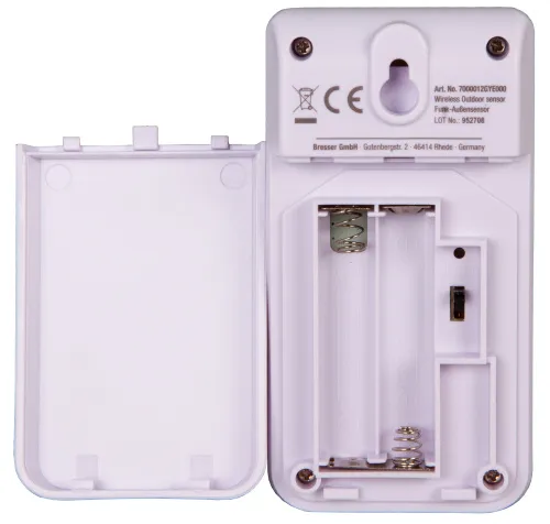 photograph Bresser MyClimate Thermo/Hygrometer Clock, white,  14