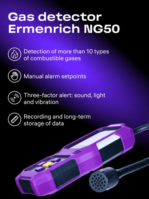 photograph Ermenrich NG50 Gas Detector,  9