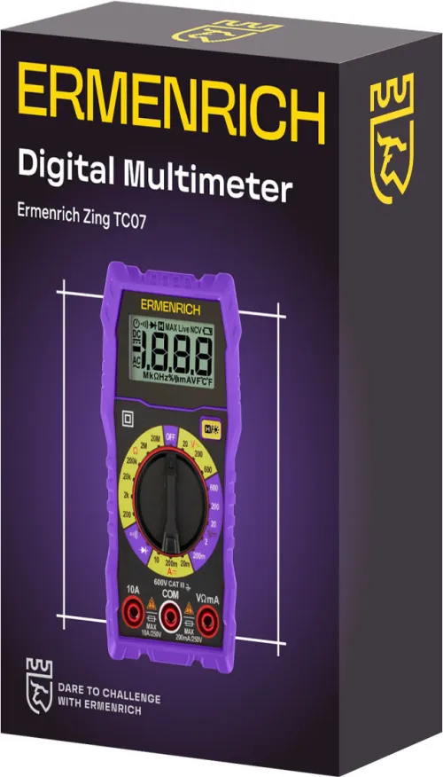 picture Ermenrich Zing TC07 Digital Multimeter,  2
