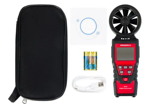 photograph Ermenrich Seek DN30 Digital Anemometer,  7