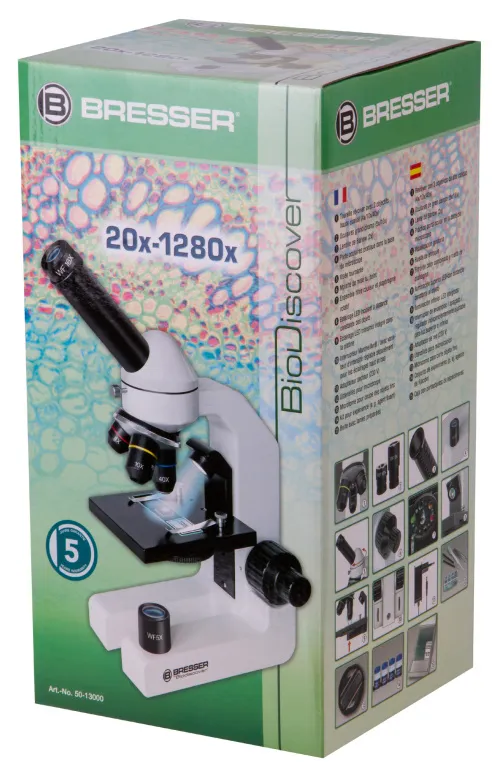 photo Bresser BioDiscover 20x–1280x Microscope,  13