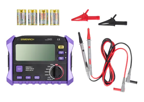 image Ermenrich Ping ET50 Insulation Tester,  7